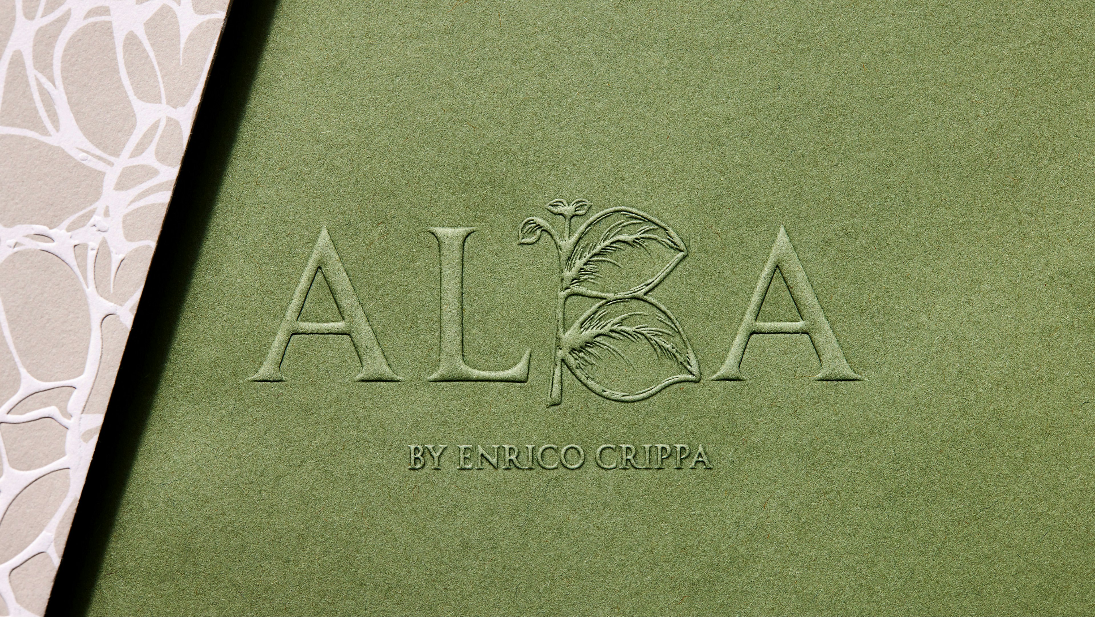 Alba’s menu cover